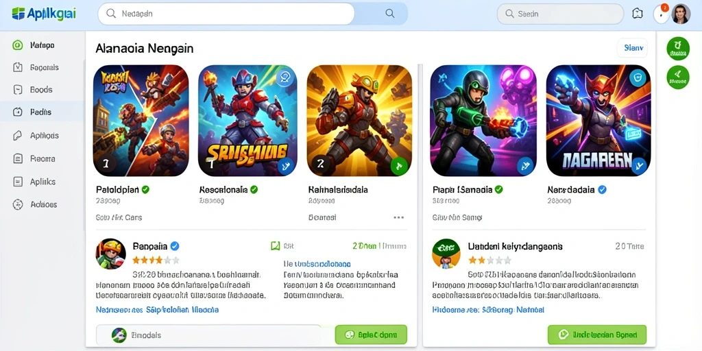 Tampilan antarmuka yang menarik dan intuitif.