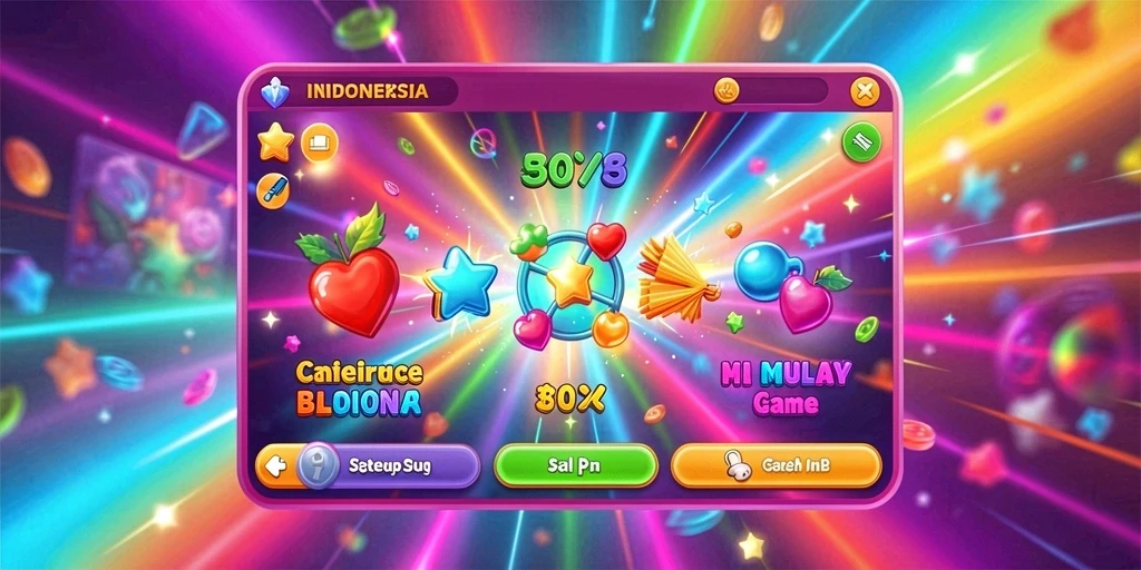 Tampilan awal yang mengesankan dengan karakter utama.
