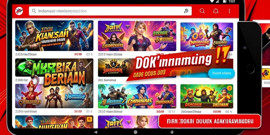 Tampilan antarmuka yang intuitif dan menarik.