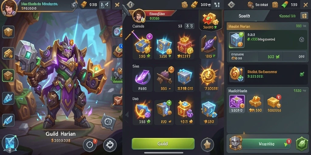 Tangkapan layar dari permainan di mode strategi.