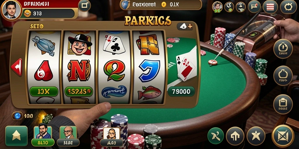 Screenshot menampilkan grafis yang memukau dan karakter utama.